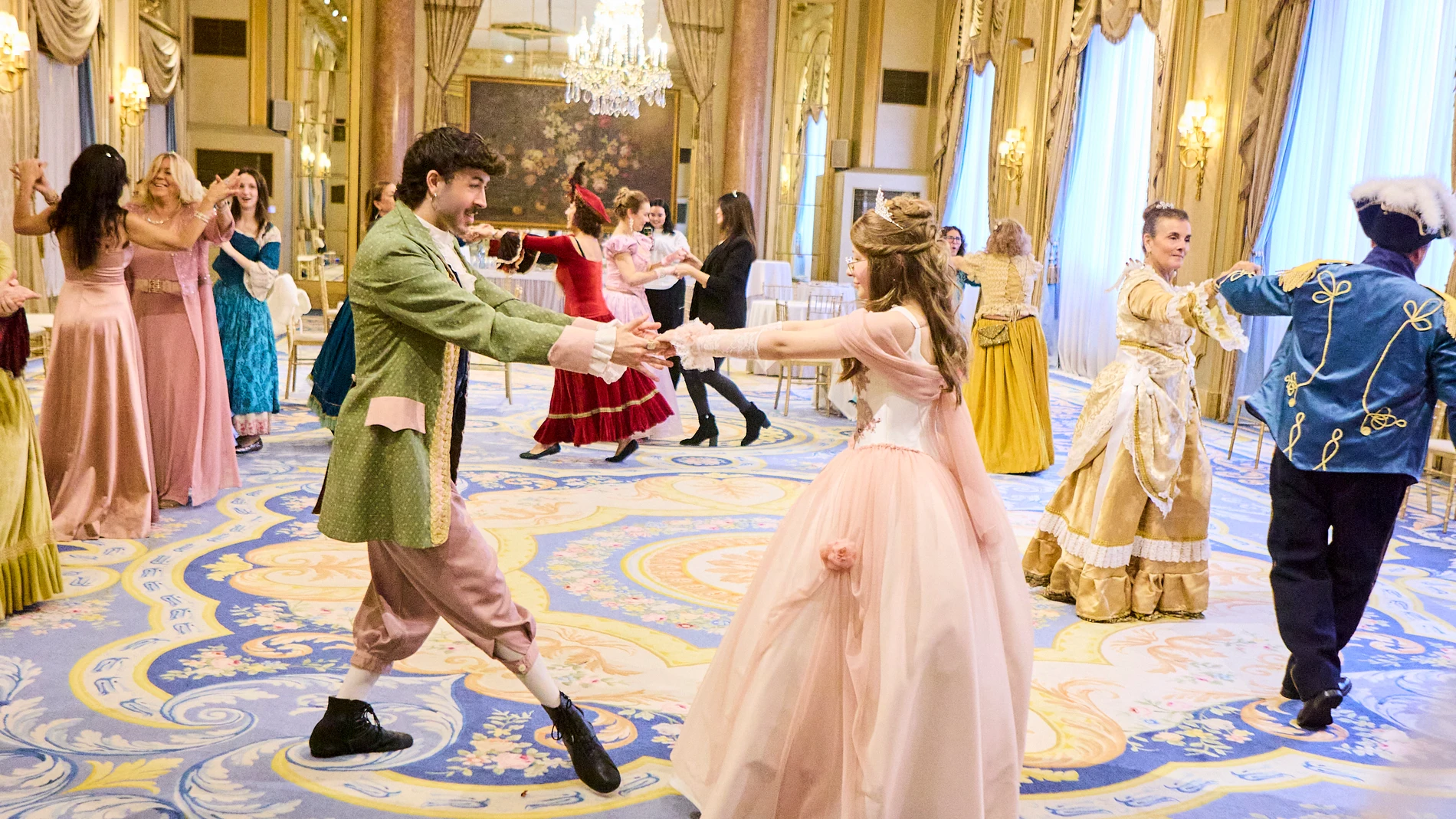 El baile tuvo lugar el pasado día 22 en el hotel Palace de Madrid