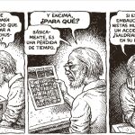 Tres vi&ntilde;etas del nuevo trabajo de Robert Crumb