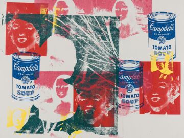 'Retrospectiva Multicolor (Serie Reversal)', 1979, de Andy Warhol, es una de las obras seleccionadas den Opera Gallery para mostrar en esta semana
