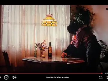 Secuencia de la película con el vino español Secuencia de la película con el vino español