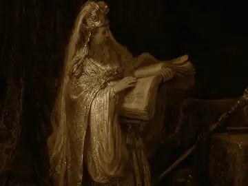 “La visión de Zacarías en el templo”, de Rembrandt “La visión de Zacarías en el templo”, de Rembrandt