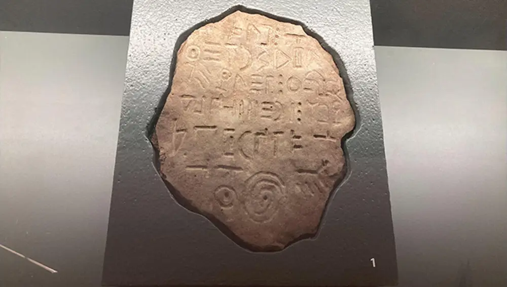 El objeto se expone en Tiblisi, la capital de Georgia