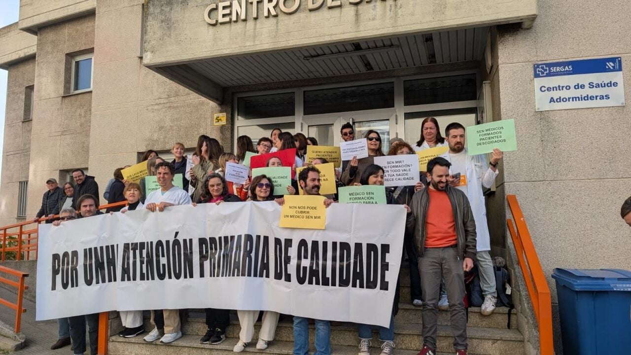 La huelga de Atención Primaria suspende más de 11.000 consultas en Galicia