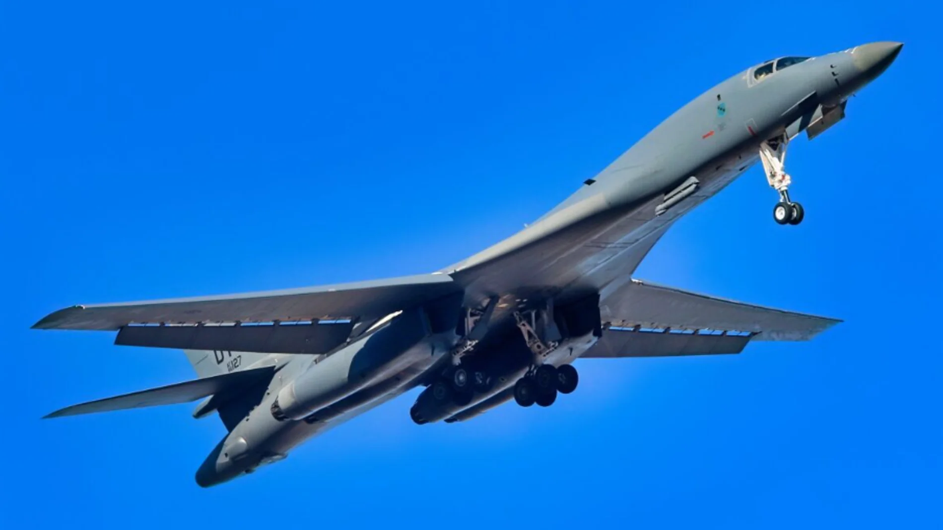 El bombarderos estadounidense B-1 Lancer