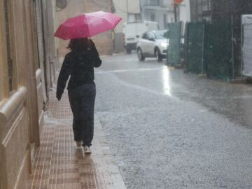 Lluvia en Canarias
