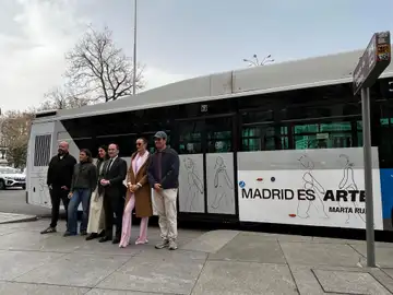 MADRID.-La EMT convierte cinco autobuses en galerías en movimiento con la acción #MadridEsArte en el marco de ARCOMadrid MADRID.-La EMT convierte cinco autobuses en galerías en movimiento con la acción #MadridEsArte en el marco de ARCOMadrid