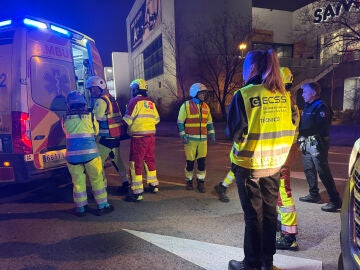Accidente de motorista en Legan&eacute;s
