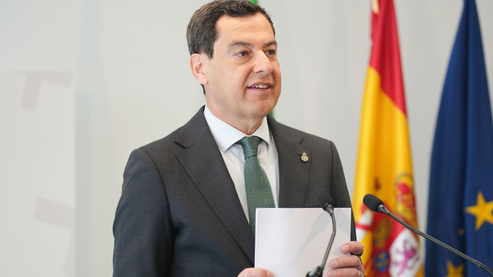 Juanma Moreno debuta este lunes como invitado en 'El Hormiguero'