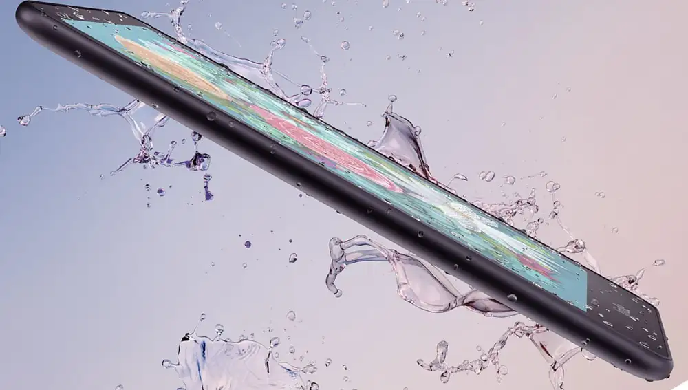 Es resistente al agua para que no te preocupes por accidentes