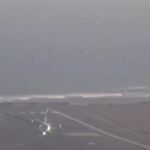 P&aacute;nico en el aire en Lanzarote: un avi&oacute;n es sacudido violentamente por el viento a pocos metros de la pista y aborta el aterrizaje en el &uacute;ltimo segundo