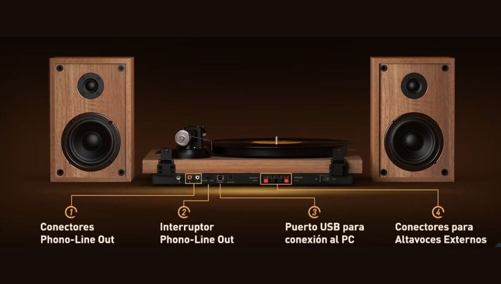 Se conecta fácilmente a otros dispositivos