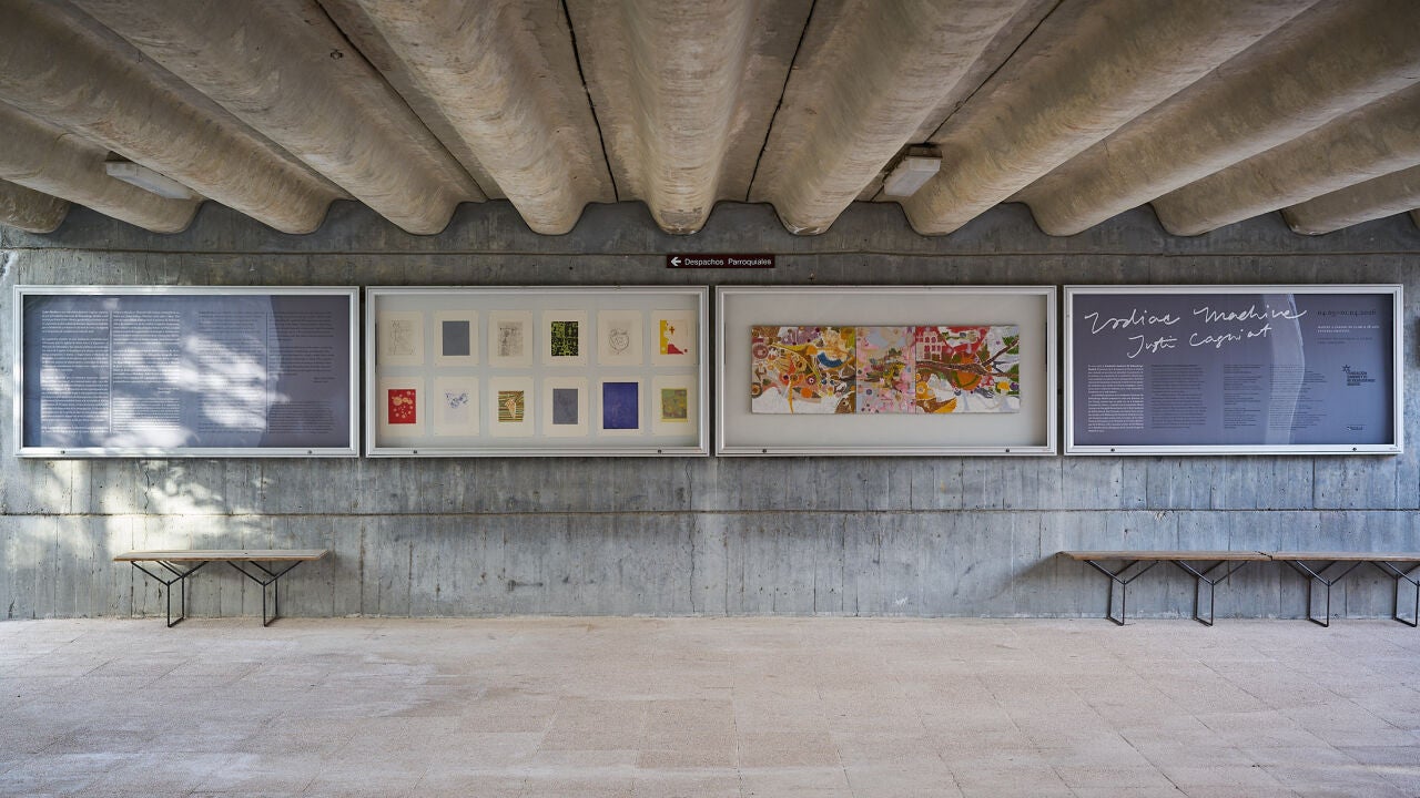 La Fundación Sandretto Re Rebaudengo trae al artista Justin Caguiat al Mercado de Moratalaz