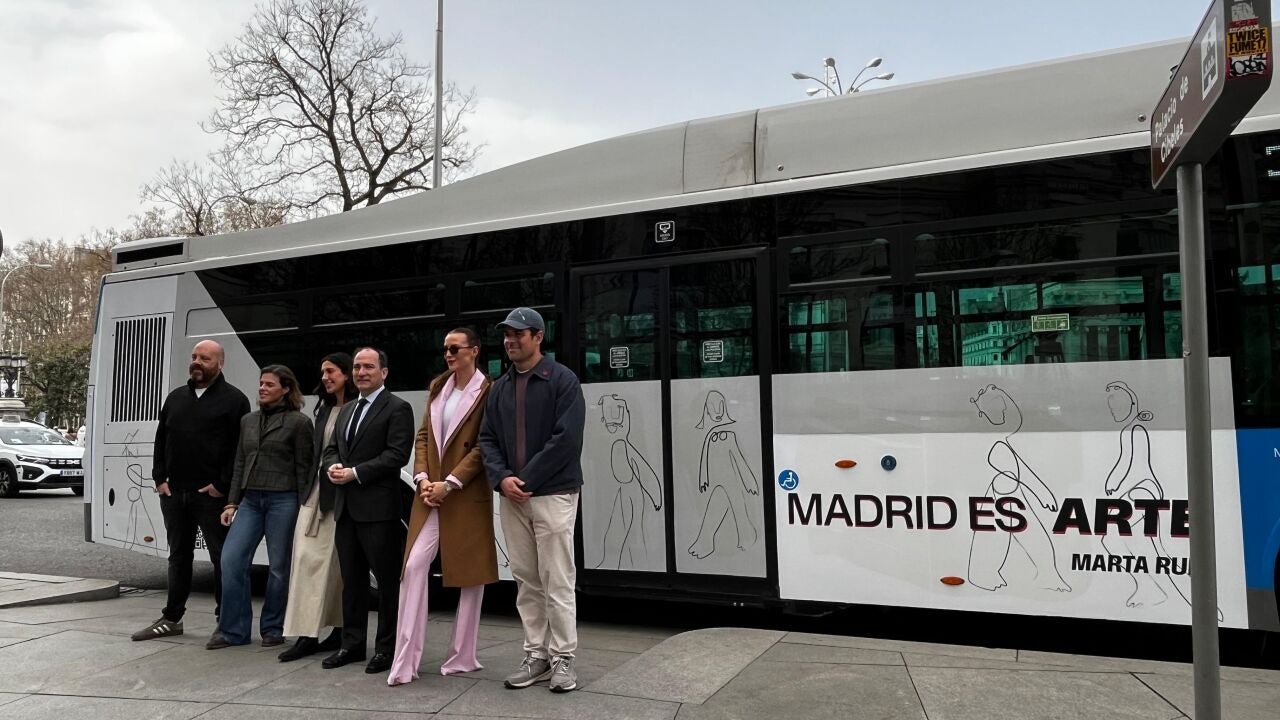 El arte contemporáneo toma las calles de Madrid sobre ruedas