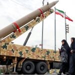 Un misil iran&iacute; en alguna ciudad del pa&iacute;s