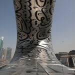  A view on the 'Museum of The Future' one day after the official opening in the Gulf emirate of Dubai, United Arab Emirates