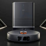 El robot aspirador viene acompa&ntilde;ado de una &uacute;til base de vaciado