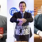 Carlos Mart&iacute;nez, Fern&aacute;ndez Ma&ntilde;ueco y Carlos Poll&aacute;n