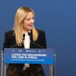 Italian PM Meloni attends conference on 'Laying the Groundwork for Jobs in Africa' in Rome