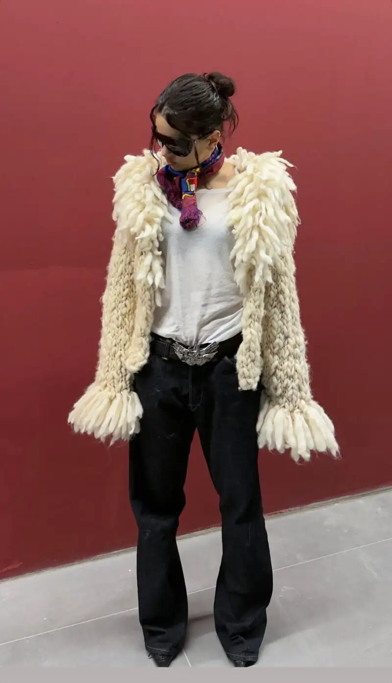 El look de Rosalía.