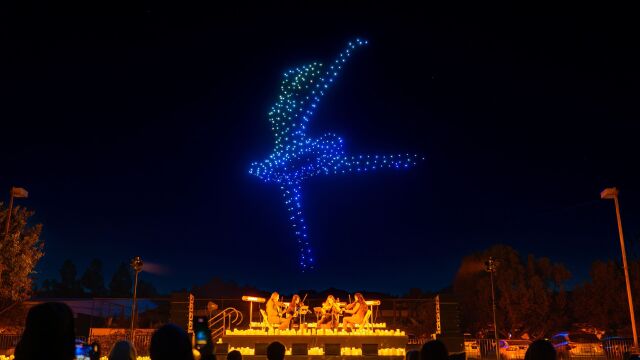 Drone Art Show: Four Seasons ilumina el Estadi Municipal d'Atletisme