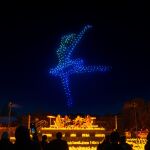Drone Art Show: Four Seasons ilumina el Estadi Municipal d'Atletisme