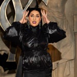 Rossy de Palma en el desfile de Saint Laurent.