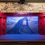 El tel&oacute;n que cre&oacute; Dal&iacute; para "Bacchanale"