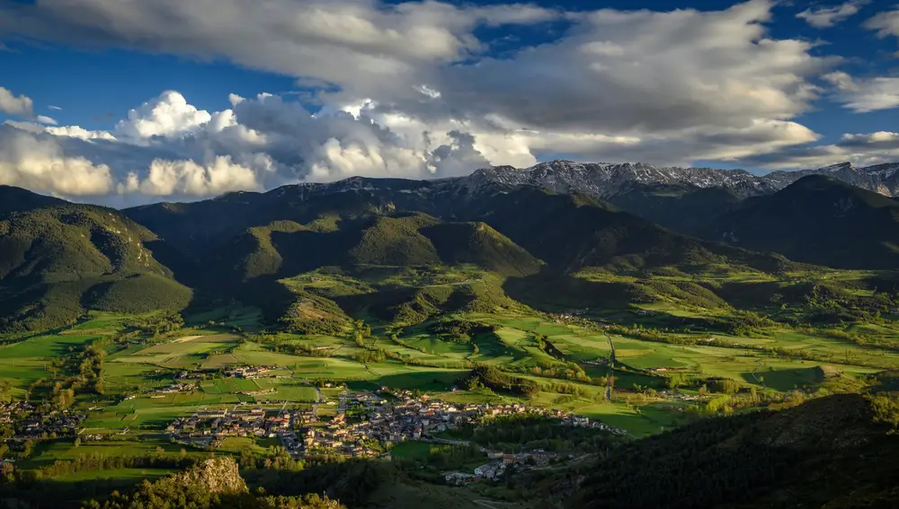 Uno de los valles de la Cerdaña