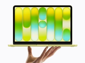 MacBook Neo en color verde