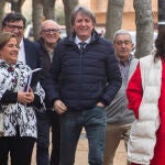 Carlos Mart&iacute;nez por las calles de Soria