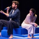 Fernando Guallar y Rebeca Hernando, protagonistas de 'Rompientes'