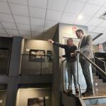 Visita del delegado al enclave