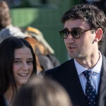 Victoria Federica con su novio, Jorge Navalpotro, en la Semana de la Moda de Par&iacute;s