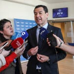 El presidente de la Junta de Andaluc&iacute;a, Juanma Moreno