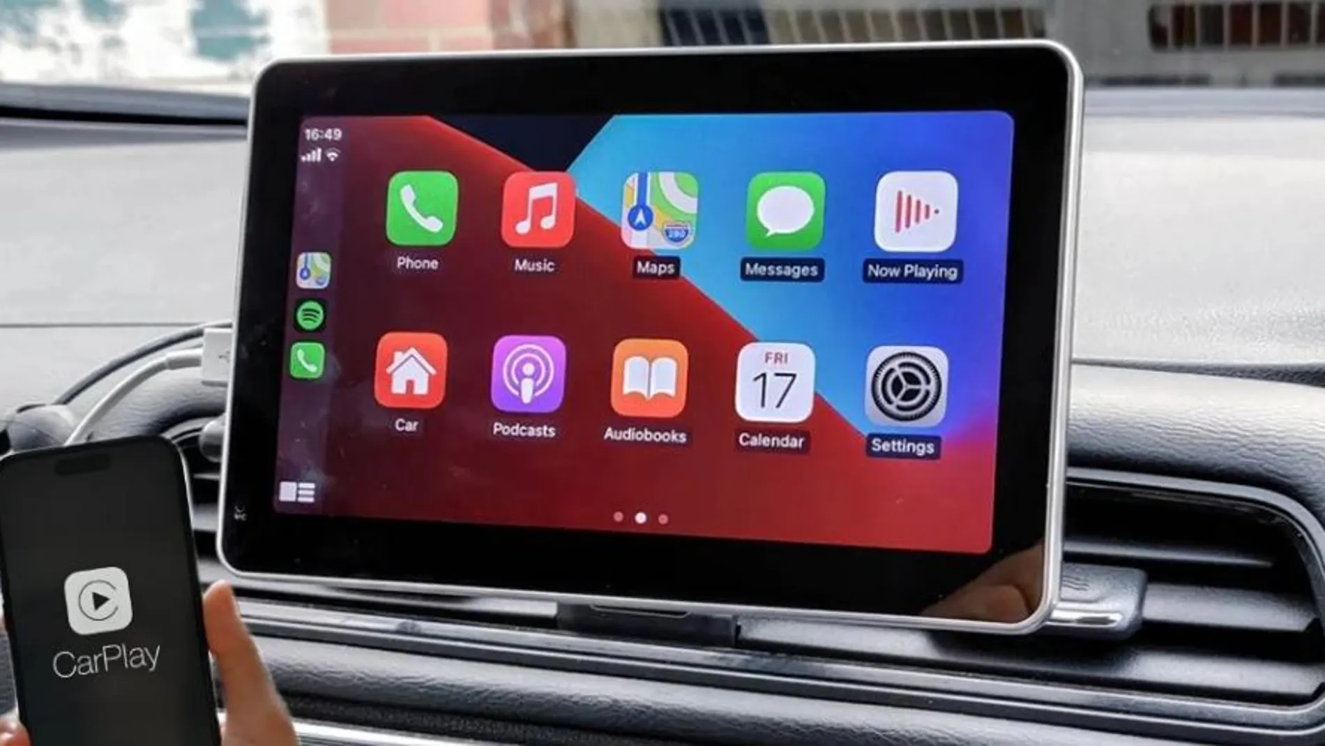 2 en 1 Adaptador CarPlay Inalámbrico
