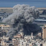 Ataque a&eacute;reo israel&iacute; en Dahieh, un suburbio de Beirut