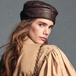 La silueta de chaqueta de Chloe con mangas abullonadas