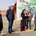 Los miembros de UPL visita el colegio Cembranos 