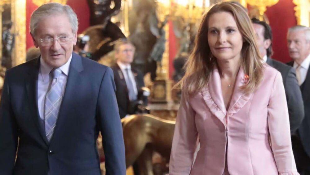 Fernando Ónega y su mujer, Ángela Rodrigo