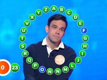 Javier se queda de nuevo a dos letras de ganar el rosco y se postula como el nuevo candidato a ganar el bote de 'Pasapalabra'