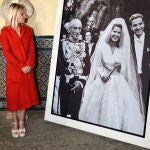 Eugenia Mart&iacute;nez de Irujo durante la presentaci&oacute;n de la exposici&oacute;n &ldquo;Cayetana. Grande de Espa&ntilde;a&rsquo; 