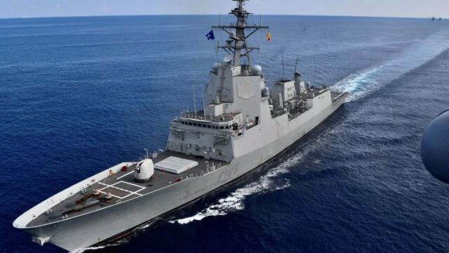 La fragata Crist&oacute;bal Col&oacute;n