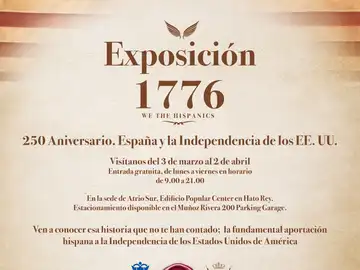 Imagen del cartel de la exposición inaugurada en San Juan (Puerto Rico) Imagen del cartel de la exposición inaugurada en San Juan (Puerto Rico)