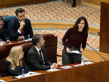 Ayuso dice que si fuera por PSOE el régimen iraní "seguiría armándose" y le acusa de "alimentar" Guerra Civil española Ayuso dice que si fuera por PSOE el régimen iraní "seguiría armándose" y le acusa de "alimentar" Guerra Civil española