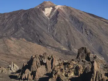 114 seísmos bajo el Teide en una sola noche: una señal distinta a todo lo visto en febrero Imagen de archivo de las Cañadas del Teide