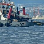 Fugado de noche y en pleno temporal: el incre&iacute;ble intento de escape de un barco retenido en Las Palmas