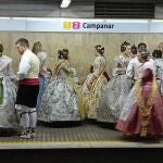 Fallas.- Metrovalencia ofrece el fin de semana servicios especiales por las 'mascletaes' y refuerzo diurno y nocturno