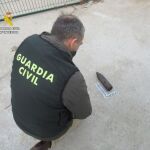 Entrega a la Guardia Civil un proyectil de la Guerra Civil hallado en una vivienda de Medina de Rioseco (Valladolid)
