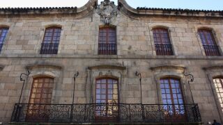 Fachada de la Casa Cornide.