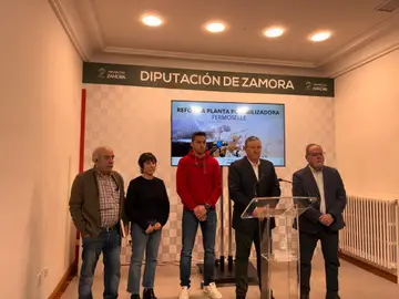 El presidente de la Diputación de Zamora, Javier Faúndez, presenta los proyectos El presidente de la Diputación de Zamora, Javier Faúndez, presenta los proyectos